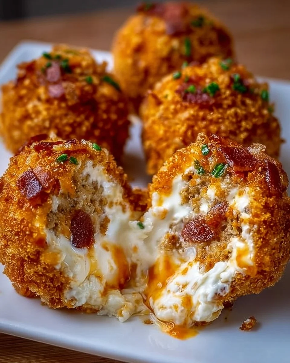 Buffalo Chicken Bacon Mozzarella Bombs for Game Day Bliss