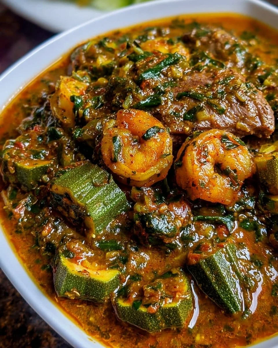 Authentic Nigerian Okra Soup