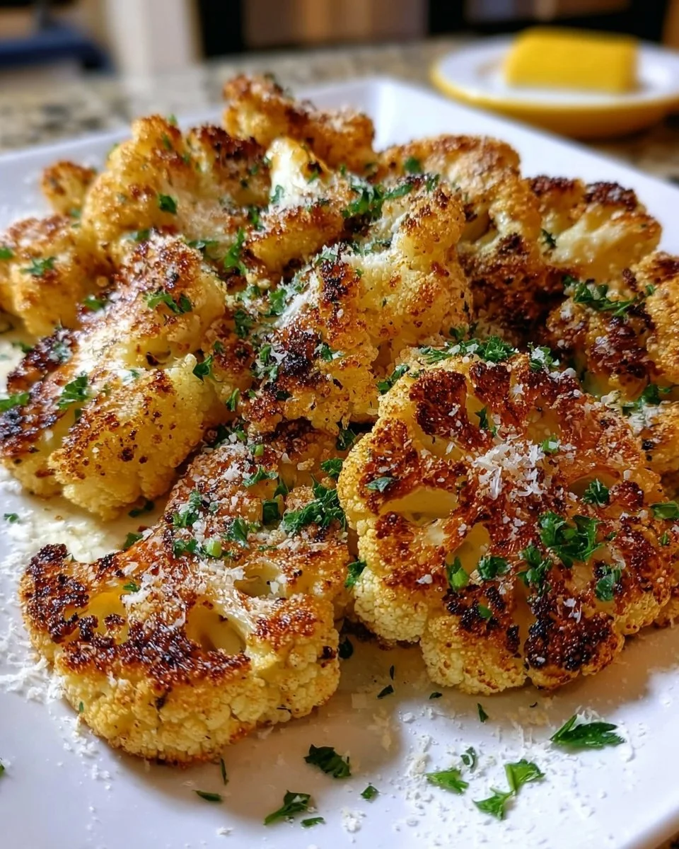 Crispy Roasted Cauliflower