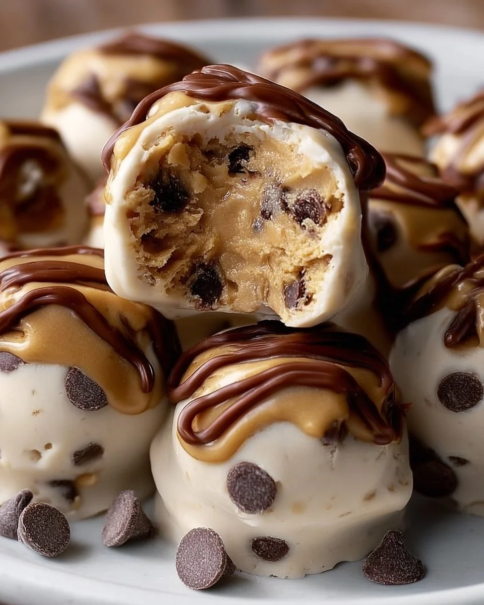 Frozen Greek Yogurt Peanut Butter Bites