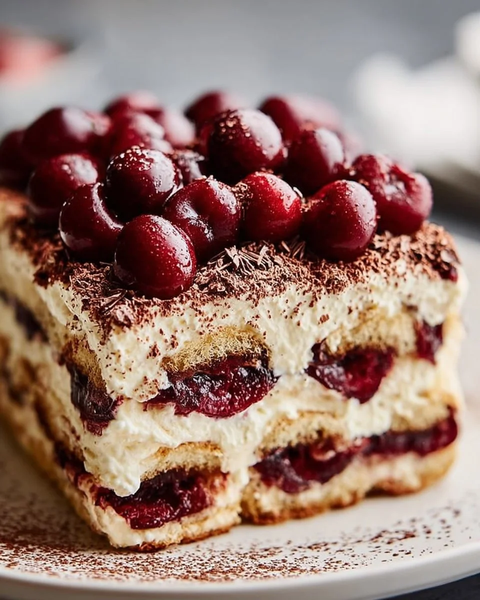 Kirschen-Amaretto-Tiramisu Rezept: Eine fruchtige Abwandlung