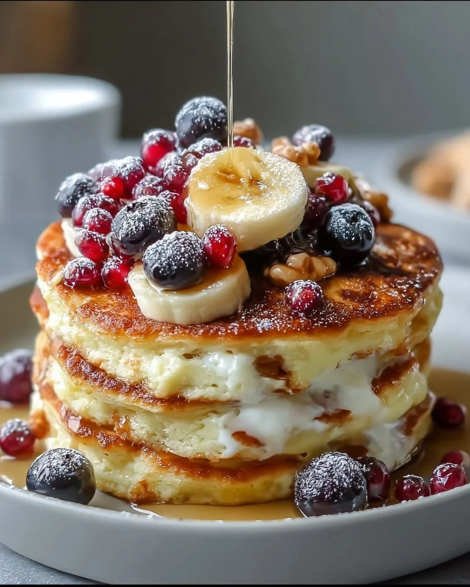 Protein-Pfannkuchen-Schalen