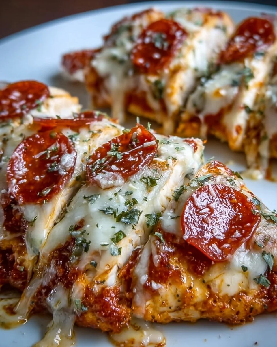 5-Zutaten Keto Pizza Hähnchen