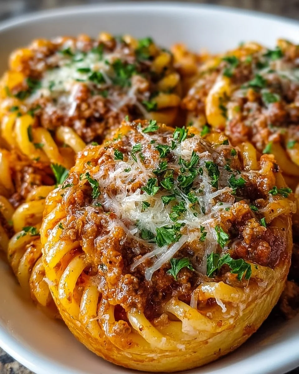 Cremige Fleisch-Pasta