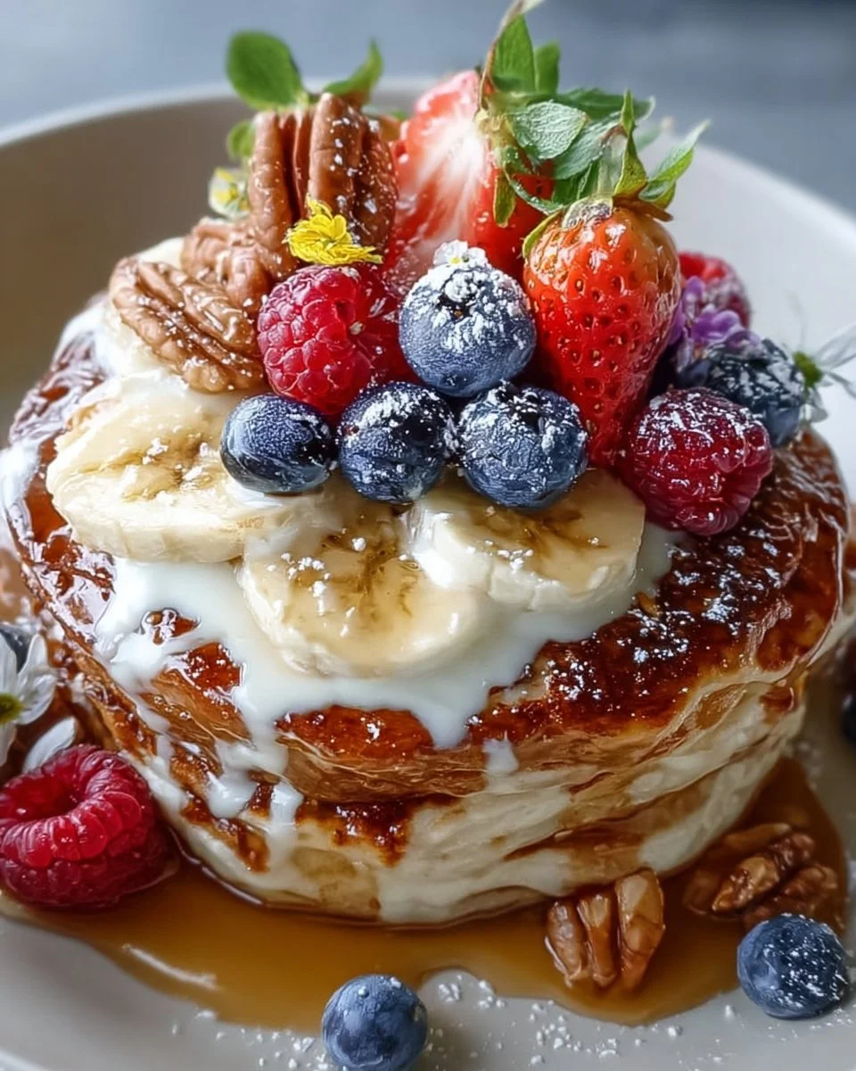 Protein-Pfannkuchen-Schüssel