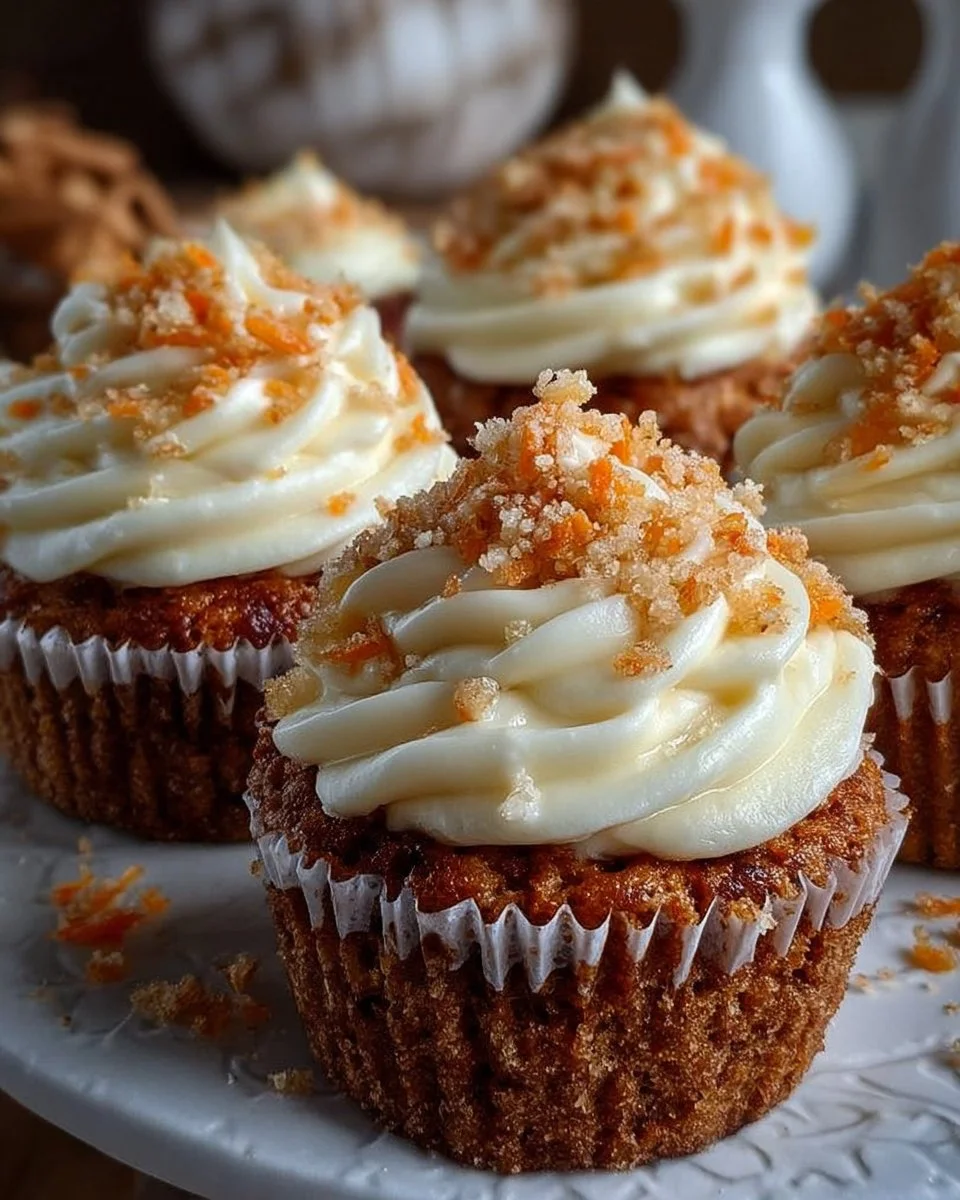 Super Feuchte Karottenkuchen Cupcakes
