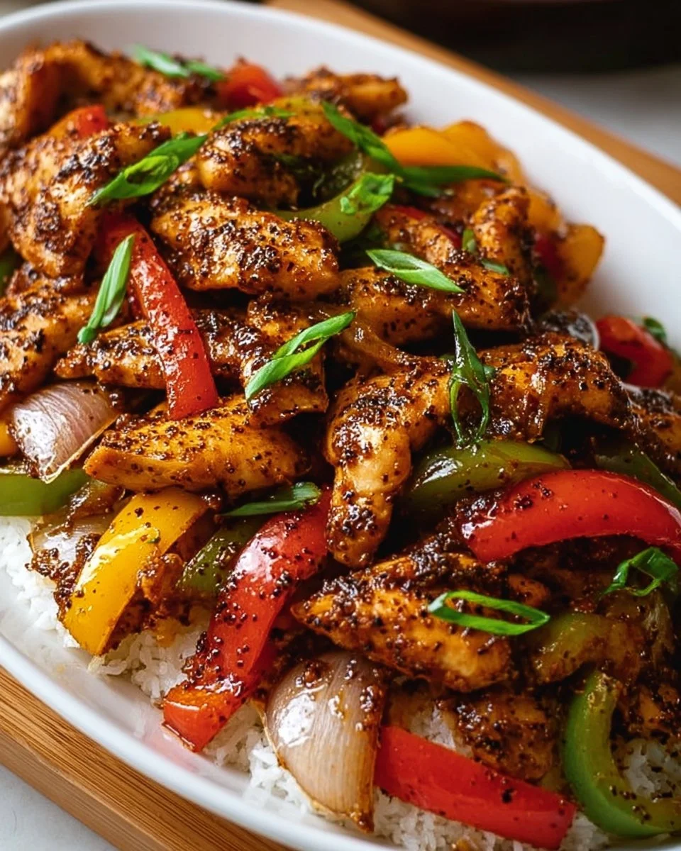 Black Pepper Chicken