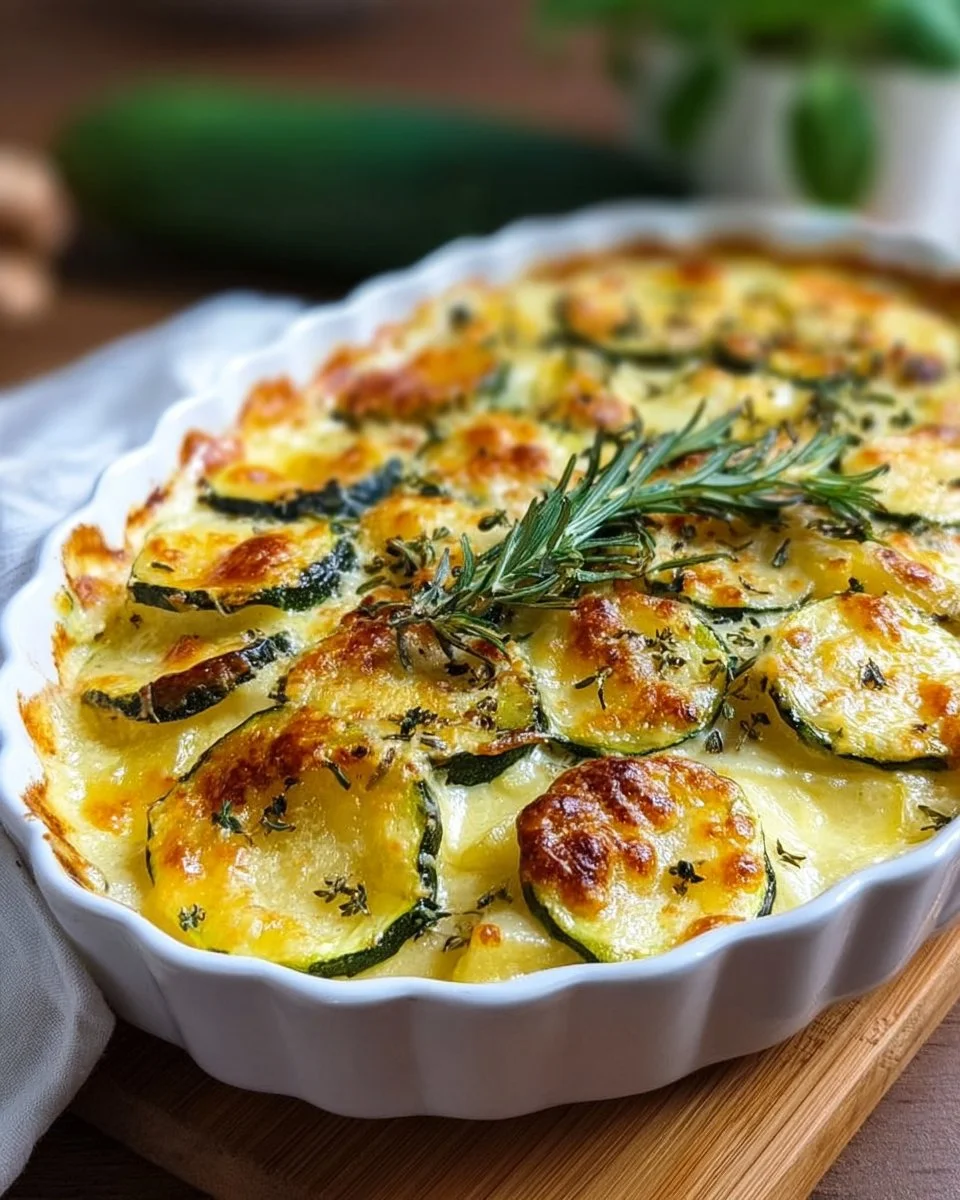 Kartoffel-Zucchini-Gratin