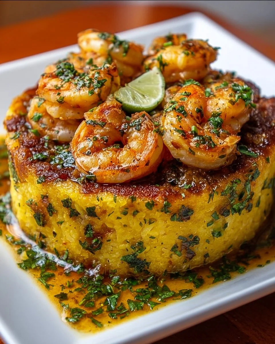 Knoblauch-Garnelen Mofongo – Geschmacksintensiver puerto-ricanischer Klassiker