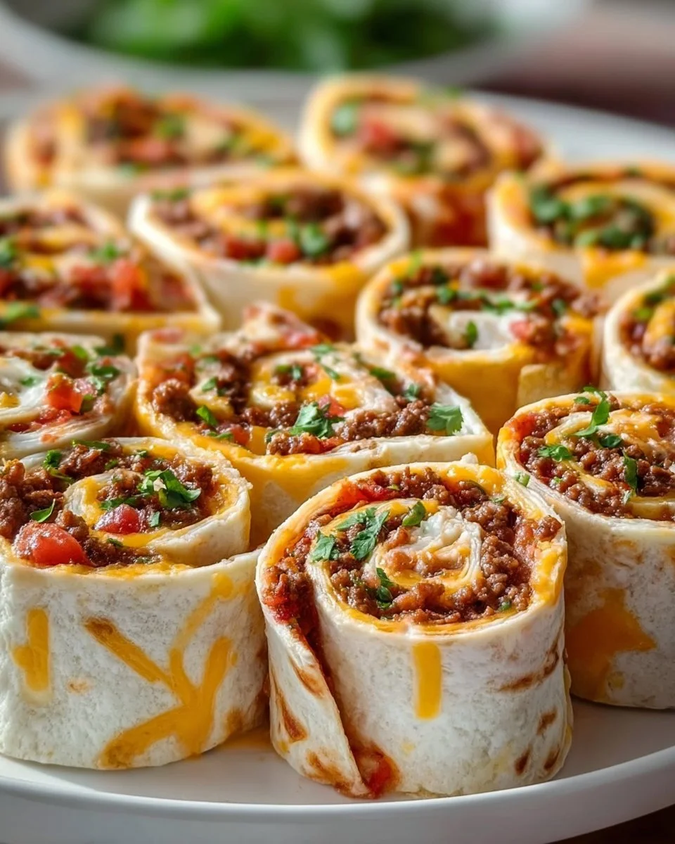 Leckere Taco Pinwheels – Ideal für jede Party &amp; Appetizer!