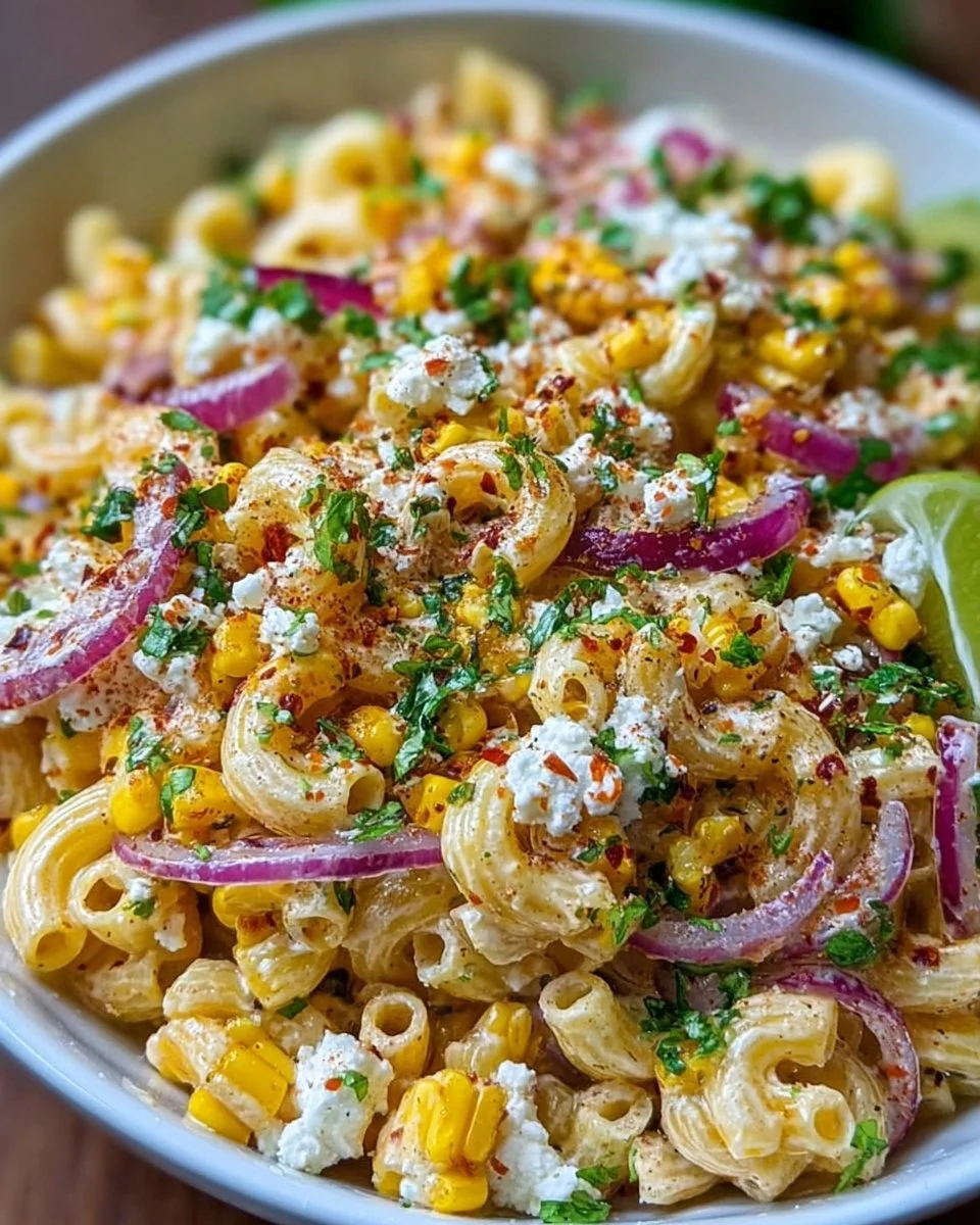 Mexikanischer Mais – Pasta – Salat